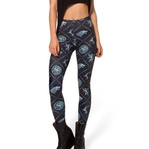 NWOT BLACK MILK GOT WIN OR DIE HWMF LEGGINGS